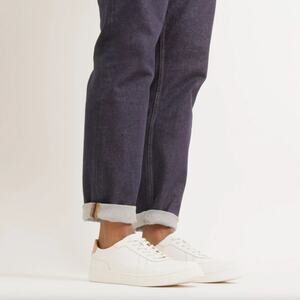 Nisolo Size 10 Men Beto Go-To Court Sneaker - Real Leather! White